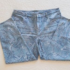 Chico's Girlfriend Paisley Jeans